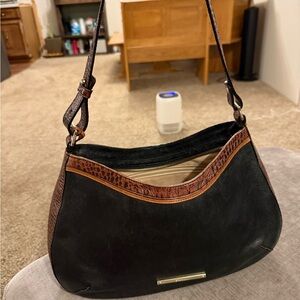 Brahmin Cayson Tri-Texture Shoulder Bag